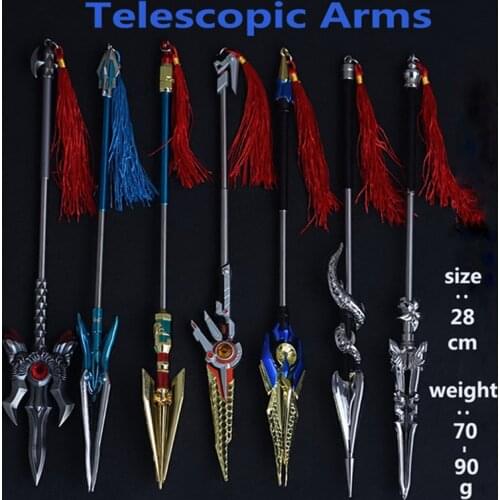 Kings Weapon Model Kings Han Xins Dream Chasing Shade Telescope Weapon Model Weapon Pendant Knife Buckle