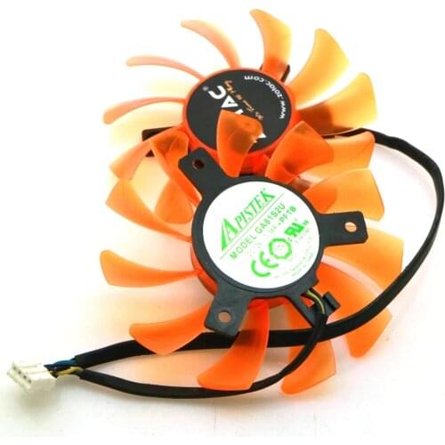 GA81S2U -PFTB 12V 0.38A 75mm 40*40*40mm 4Pin VGA Fan For ZOTAC GTX660 -2GD5 Graphics Card Fan