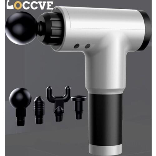 High Power muscle massage gun High speed vibration massager gun Use after fitness Decompose lactic acid relief pain Relax body