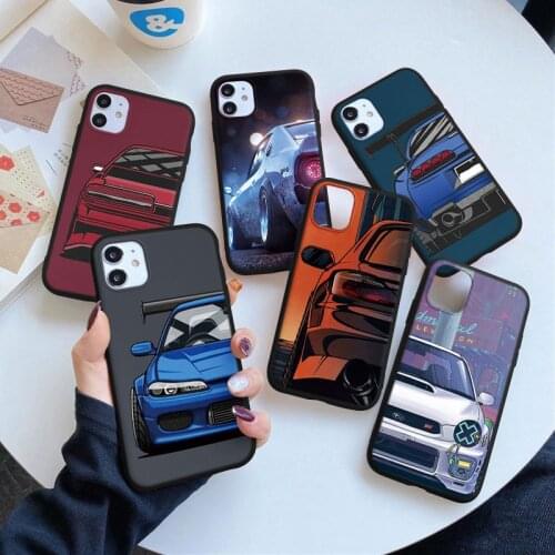 Japan JDM Sports Car Case For Huawei Honor 10i 20i 9X 8X 8A 10 20 Lite P30 P20 P40 Lite E Pro Y6 Y7 2019 P Smart 2021 TPU Cover
