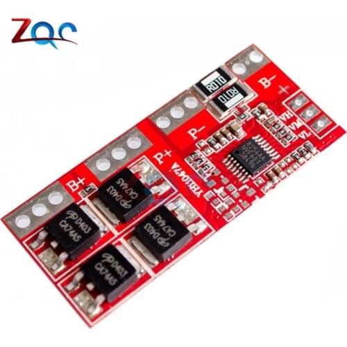 4S 15A Li-ion Lithium Battery Protecting Module 4S BMS 18650 Charger Protection Board 14.4V 14.8V 16.8V 50*22*4mm