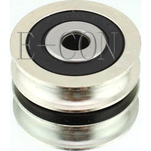 1/2/5/10PCS 6x30x8mm U Groove Guide pulley Sealed Rail Ball Bearing