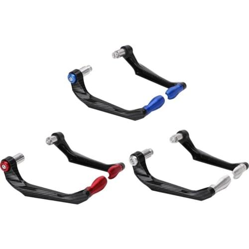1 Pair 22mm Motorcycle Handlebar Brake Clutch Lever Guards Waterproof Rust-proof Aluminum Alloy Motorcycle Hand Protect
