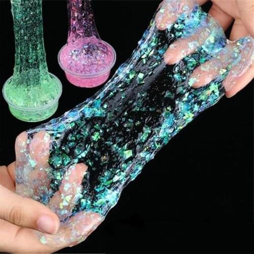 60ml Glue For Slime Toy DIY Glitter Sequins Sludge Slime Mud Stress Relieve Putty Kids Modeling Clay Stress Relief Kids Toy Gift