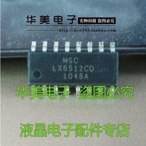 Free Delivery. LX6512CD high-performance LCD backlight CCFL driver controller is new and original