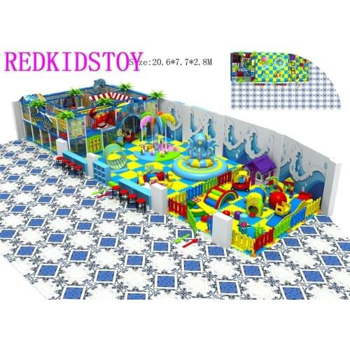 CE Certificated Shipped to Norway Multi-function Electric Indoor Playground Zone HZ-170303-A