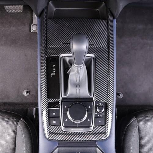 Car Central Gear Panel Control Panel Decal Car Gearbox Interior Modification for Mazda CX30 CX-30 2020-2021 LHD