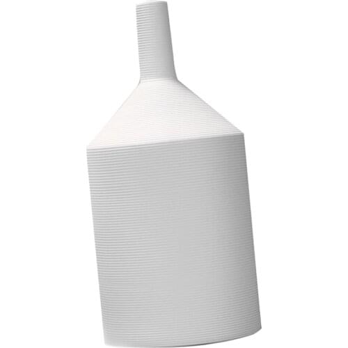 Thin Mouth Porcelain Vase Ceramic Flowervase Planter Flower Pot for Home Office Decor