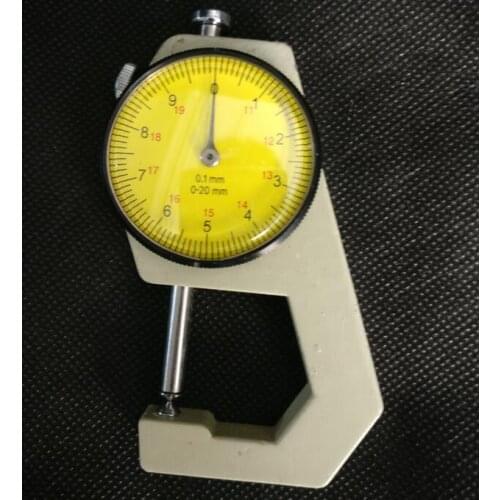 Jewelry Measuring Tools Dial Thickness Gauge Dial Gem Caliper dial Thickness Gauge Leather Paper Meter
