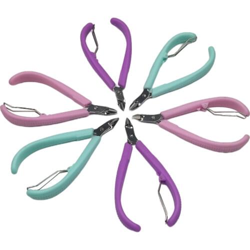 Nail Clippers Manicure Scissors Cuticle Clippers Trimmer Dead Skin Remover Pedicure Non-slip Handle Stainless Steel Cutters Tool