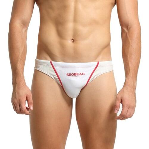 Summer Mens Bikini Swimming Briefs Low Waist Sport Beach Surfing Swimwear Nylon Sexy Male Quick Dry Patchwork Bathing Swimsuits