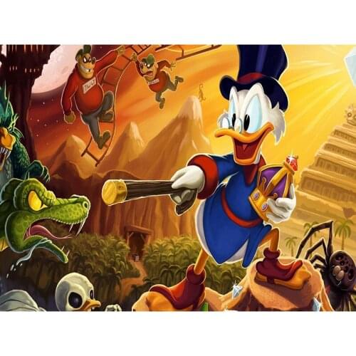 Disney 5D DIY Disney Diamond Painting Brave Donald Duck Home Decor Diamond Embroidery Full Square Cross Stitch Kits Mosaic Gift