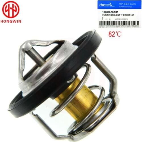 Genuine No.17670-76A01 Coolant Engine Thermostat For CCHEVROLET MATIZ SPARK DAEWOO MATIZ DAIHATSU-CHARADE I II 1767076A01