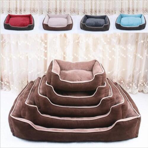 Fully removable and washable universal kennel Winter warm Comfortable nest dog bed pet cat litter nest Dogs baskets and cushion