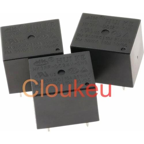 Relay HK3FF-DC5V DC12V DC24V-SHG 10A 5pin T73