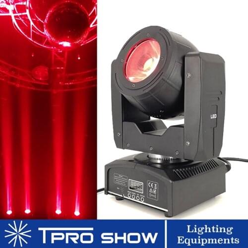 Moving Head 60W LED Lyre Beam Projector Osram Lamp Mini Stage Light Dmx Sound Auto Control for Club DJ Party Disco Laser Show