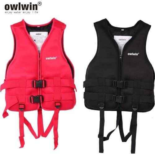 CLIMBER Adult Children Life Vest Jacket Swimming Boating Skiing Driving Ski Vests with Pipe Water Sports Man life Jacket