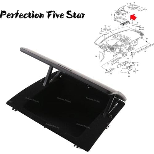 1T1857921B VW Touran 2003 2004 2005 2006 2007 2008 LHD Front Central Console Dashboard Black Box Storage Holder Tray Cover Lid