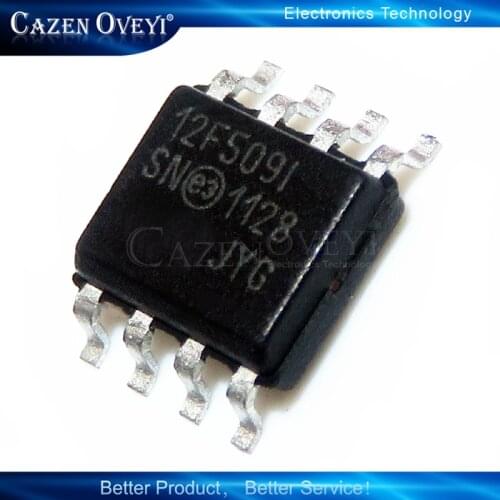 5piece PIC12F509-I/SN PIC12F509 SOP-8 In Stock