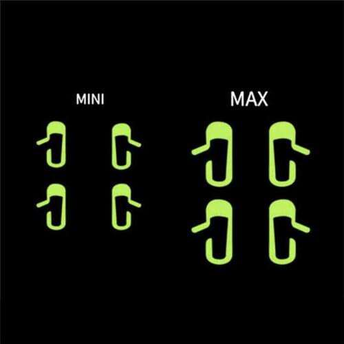 8Pcs/Set Car Door Open Exit Sticker Decal Fit For Tesla Model 3 Interior Decoration E7CA