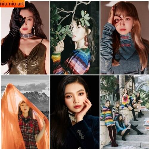 Perfect Red Velvet Peek A Boo Diamond Painting Diamond Mosaic Cross Stitch Kits Full Diamond Embroidery Room Decoration