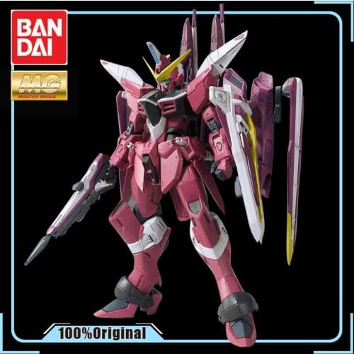 BANDAI MG 1/100 ZGMF-X09A Justice Athrun Zala JUSTICE GUNDAM Effects Action Figure Model Modification
