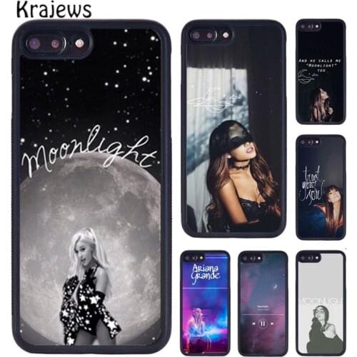 Krajews sexy beauty singer Ariana Grande Cell Phone Case For iPhone X XR XS 11 12 Pro MAX 5 6 7 8 Plus Samsung S7 S8 S9 S10