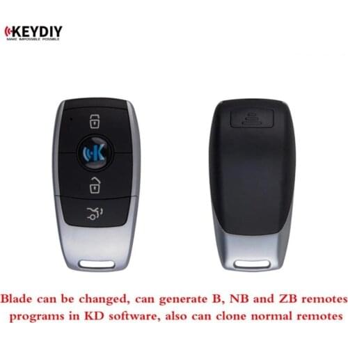 HKCYSEA New arrival KEYDIY ZB11 Smart Key Remote Control Key-Programmer can generate B NB ZB Remote for KD-X2 Key Programmer