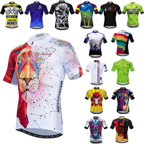 JPOJPO Cycling Jersey Men 2021 Summer Short Sleeve Ropa Ciclismo Maillot MTB sport Bicycle Jersey Clothing Bike Jersey Shirt Top