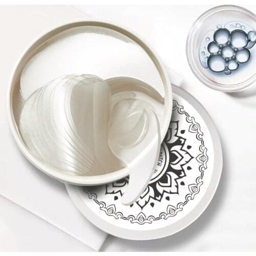 60Pcs Peptide Anti-Wrinkle Eye Patches for Dark Circles Puffy Eyes Anti-Age Collagen Gel Sleep Mask Essence Moisturizing Eye Pad