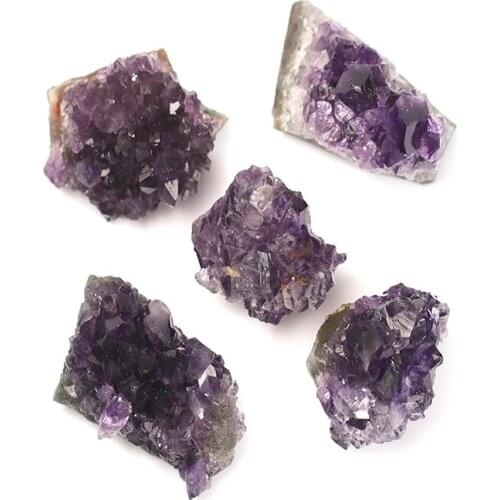 Natural Amethyst Quartz Amethyst Cluster Healing Stone Specimens Home Decorative Arts Decorative Minerals