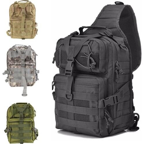 Tactical Backpack Military Backpack Waterproof Army Rucksack Outdoor Camping Hiking Fishing Large Capacity Bags