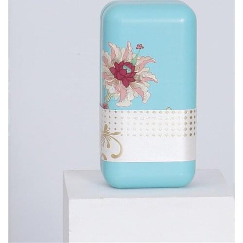 Damp Proof Container Round Tinplate Tea Caddy Tea Caddies Tea Can Containers Box Nuts Candy Snacks Sealed Jar Packaging Box