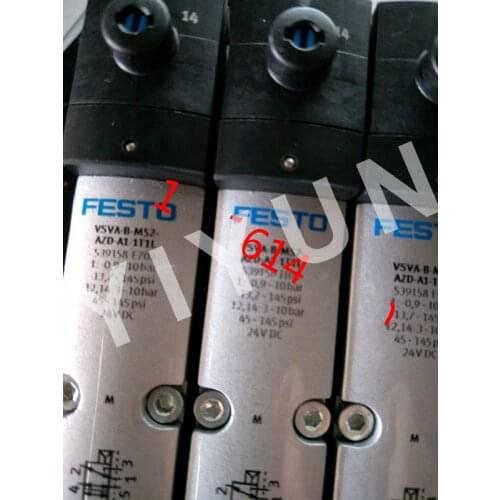 VSVA-B-M52-AZD-A1-1T1L 539158 VSVA-B-P53C-H-A1-1C1 546708 VSVA-B-P53C-ZD-A1-1T1L 539162 FESTO Solenoid valve