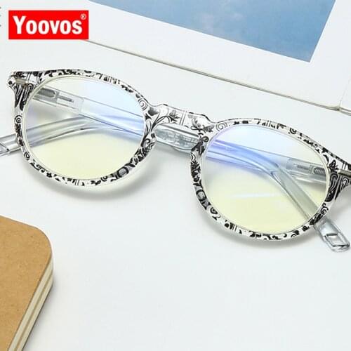 Yoovos Luxury Reading Glasses Women Blue Light Glasses Women Brand Design Eyewear For Women/Men Vintage Lentes De Lectura Mujer