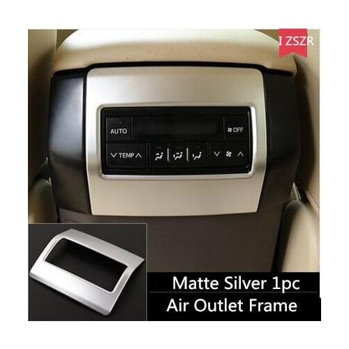Back/ Rear Air Outlet Protective Frame Sticker For Toyota Prado 2010-2017 Z2EA338