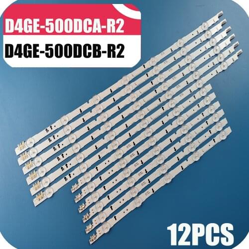 12 PCS/set LED backlight For Samsung UN50J5500 UE50H6200 UE50H6470 D4GE-500DCA-R2 D4GE-500DCB-R2 BN96-30428A BN96-30427 30425