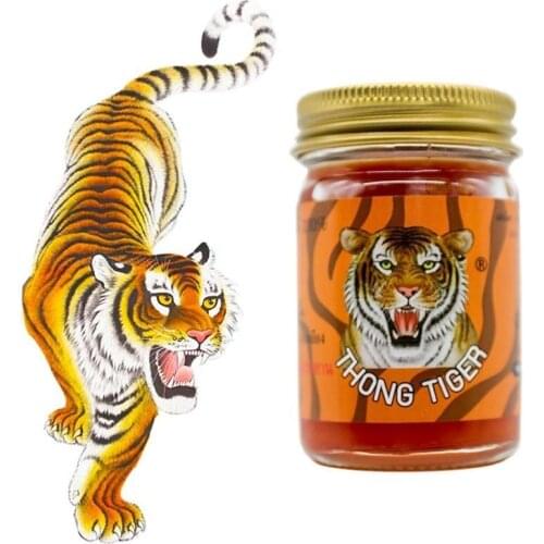 50g 100% Thai Tiger Balm Ointment Medical Plaster Joint Arthritis Rheumatic Pain Patch Red Tiger Balm Cream