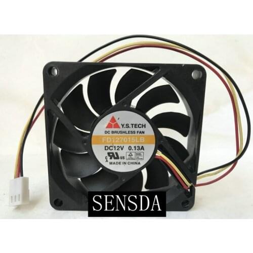 70mm fan New original 7CM FD127015LB 7015 12V 0.13A silent cooling fan