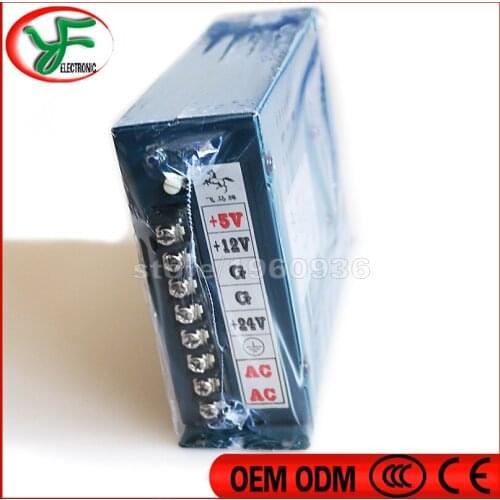 Free shipping 5V 12V 24V Jamma game machine Power Supply game parts 100V-260V Arcade Game machine power supply switching
