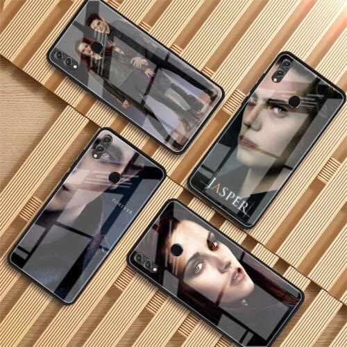 Twilight Tempered Glass Phone Case For Huawei P20 P30 P40 P40 Lite Pro Psmart Mate 20 30 Cover Shell