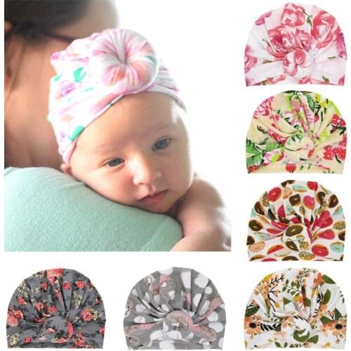 Pudcoco Baby Hat Fashion Newborn Toddler Baby Boy Girl Turban Cotton Beanie Hat Winter Cap AU