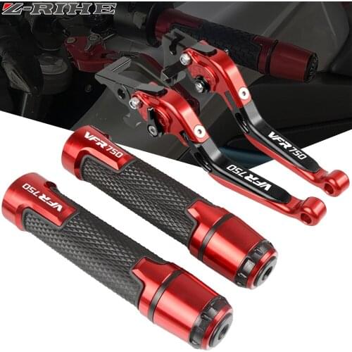 For Honda VFR750 VFR 750 1991 1992 1993 1994 1995 1996 1997 Motorcycle CNC Brake Clutch Levers Handlebar Grip Handle Hand Grips
