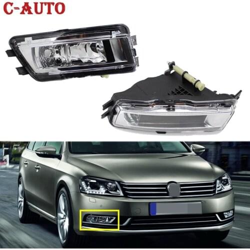 Car Front Left Right Halogen Bumper Fog Light No bulbs Assembly For VW Passat B7 2011 2012 2013 2014 2015 56D941699 56D941700