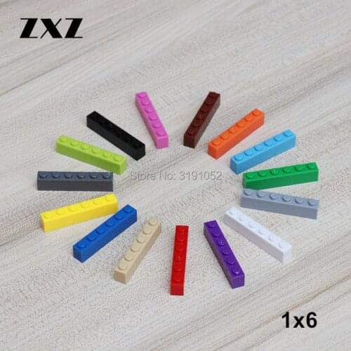 Brick 1 X 6 Children Learning Toys ABS Plastic Building Blocks 3009 Educational Kids Toys 50pcs