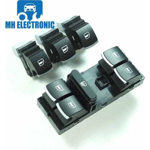 MH Electronic 5ND 959 857 5ND 959 855 Electric Master Control Power Window Switch For VW Golf MK5 6 Jetta MK5 Passat Tiguan New