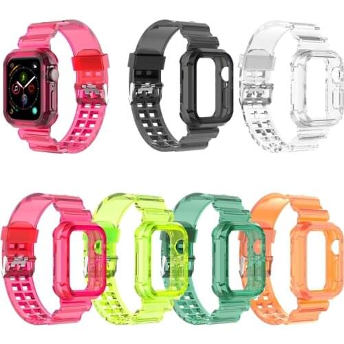 Sweatproof Bands Replacement Smartwatch Straps Compatible with Apple-Watch Waterproof Adjustable Wristbands Bracelets 95AF