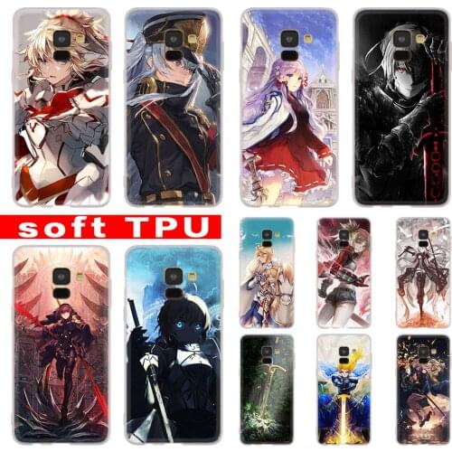 Fate Series Grand girl Anime Case For Samsung Galaxy A12/A20/A51/A70/A20s/A21s/A32/A50/A50s/A42/A52/A72 5G A8 A7 A6 2018 Cover