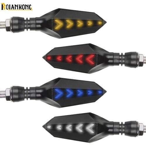 Motorcycle Turn Signal Light Flashing 12 LED lights For Kawasaki Z800 2013 2014 2015 2016 ER6N ER6F VERSYS 650 ninja650