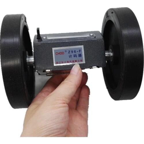 Z96-F Roller wheel mechanical length measuring device scroll yard counter for textile, printing, plastic film, synthetic leather